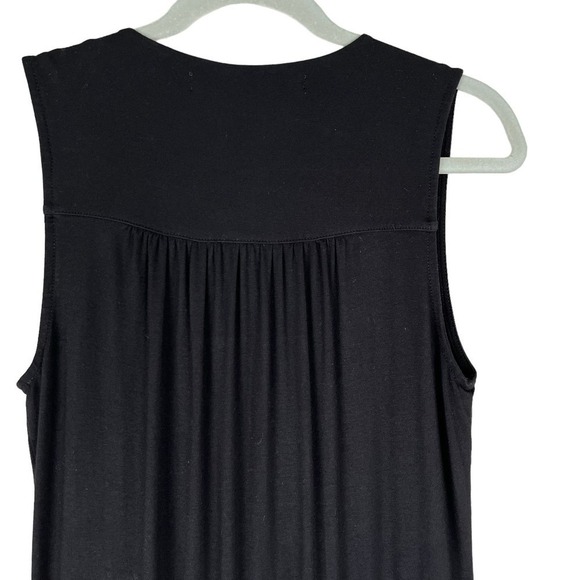 Michael Stars Black Surplice Sleeveless Jumpsuit‎ with Pockets, Size XS - Picture 10 of 10